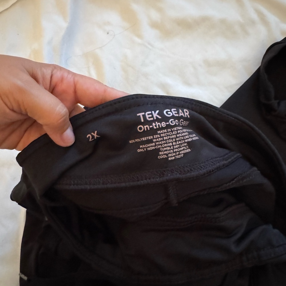 Tek Gear Black Activewear Pants
